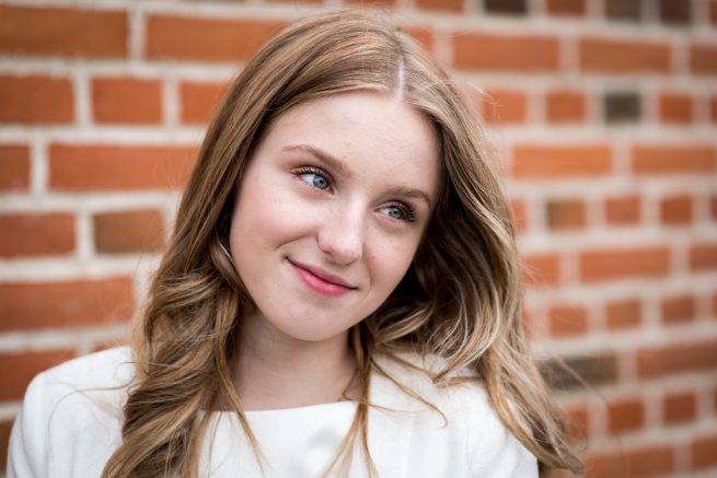 Konfirmationsfoto portræt Gladsaxe