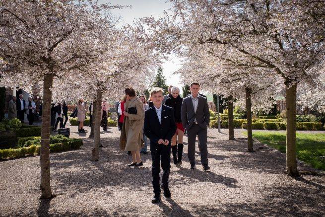 Konfirmationsfoto Konfirmant gæster Sorø