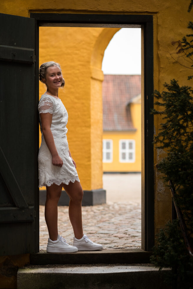 Konfirmant portrætfoto