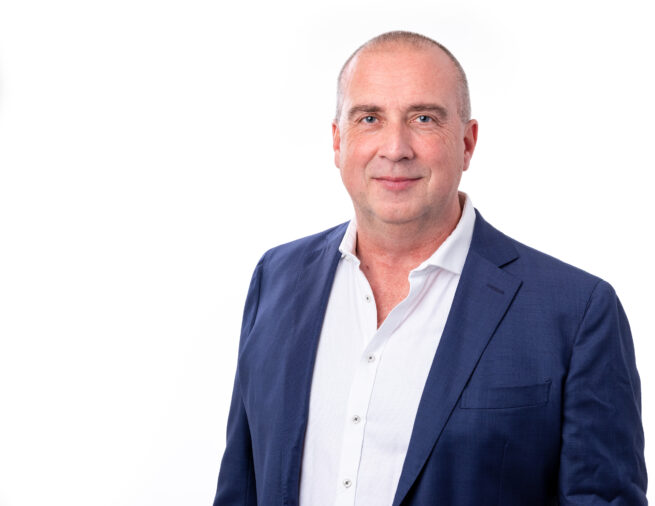 Mandlig erhvervsportræt